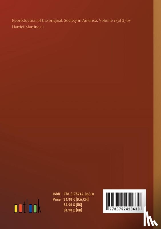 Martineau, Harriet - Society in America, Volume 2 (of 2)