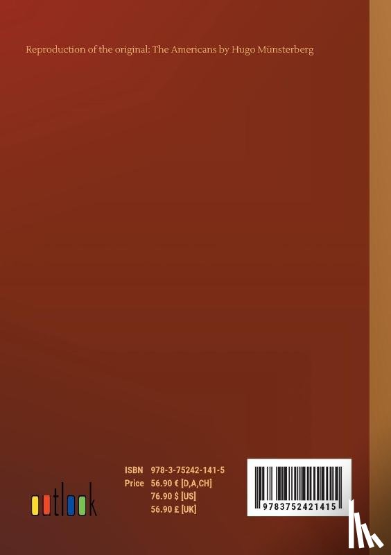 Munsterberg, Hugo - The Americans