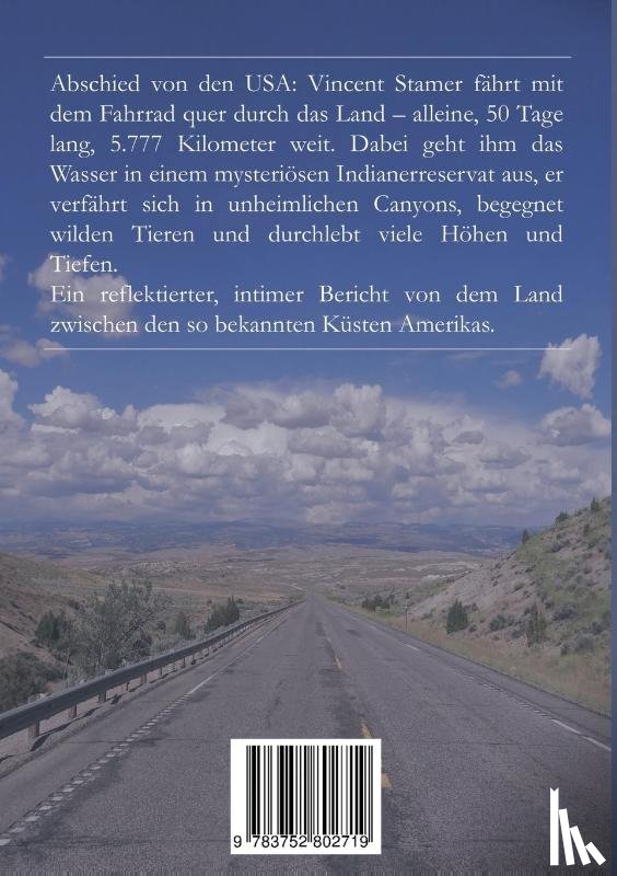 Stamer, Vincent - Amerika zwischen den Kusten