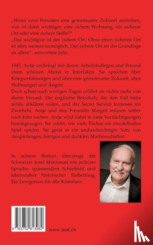Montanari, Josef - ... und die Fuchse spielten in Bern.