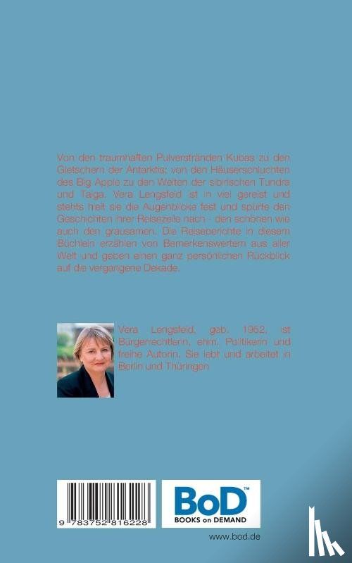 Lengsfeld, Vera - Notizen von unterwegs