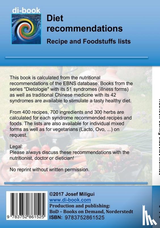 Miligui, Josef - Nutrition during diabetes mellitus