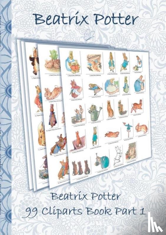 Potter, Beatrix, Potter, Elizabeth M - Beatrix Potter 99 Cliparts Book Part 1 ( Peter Rabbit )