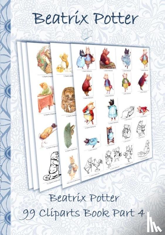 Potter, Beatrix, Potter, Elizabeth M - Beatrix Potter 99 Cliparts Book Part 4 ( Peter Rabbit )