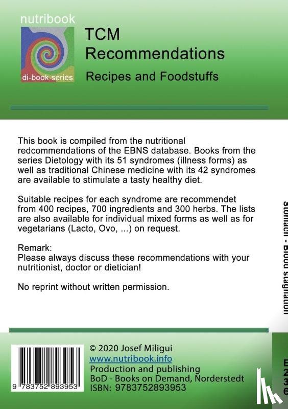 Miligui, Josef - TCM - Stomach - Blood stagnation