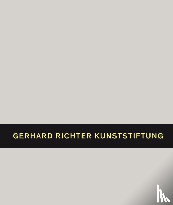  - Gerhard Richter. Kunststiftung