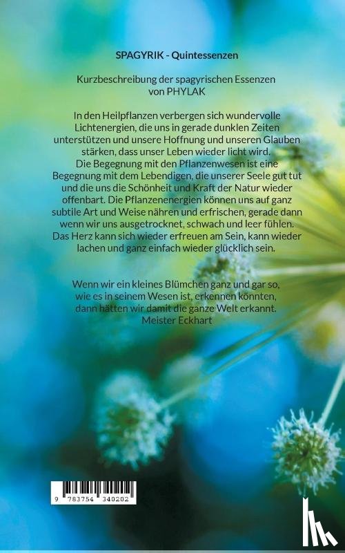 Felder, Matthias - Spagyrik Quintessenzen