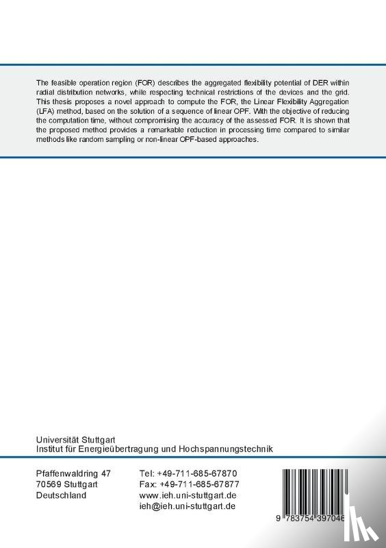 Contreras, Daniel - Estimation of Flexibility Potentials in Active Distribution Networks