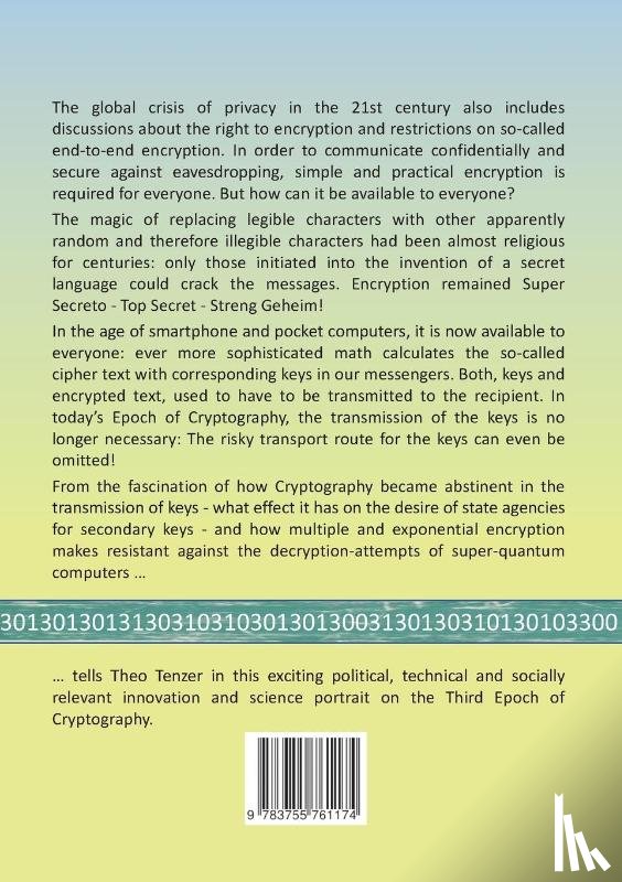 Tenzer, Theo - Super Secreto - The Third Epoch of Cryptography