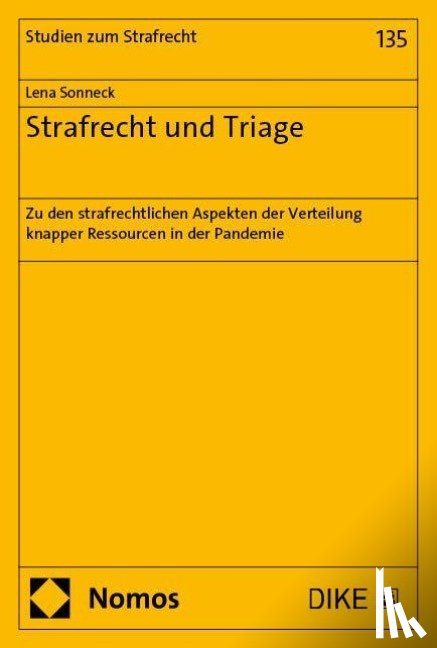 Sonneck, Lena - Strafrecht und Triage