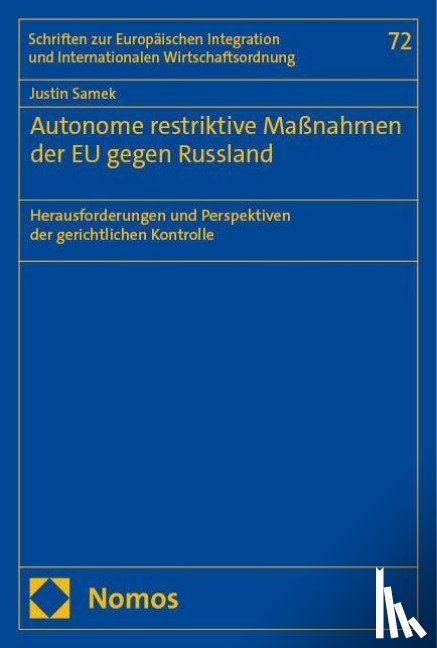 Samek, Justin - Autonome restriktive Maßnahmen der EU gegen Russland