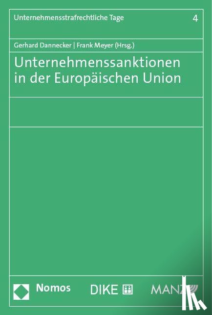  - Unternehmenssanktionen in der Europäischen Union