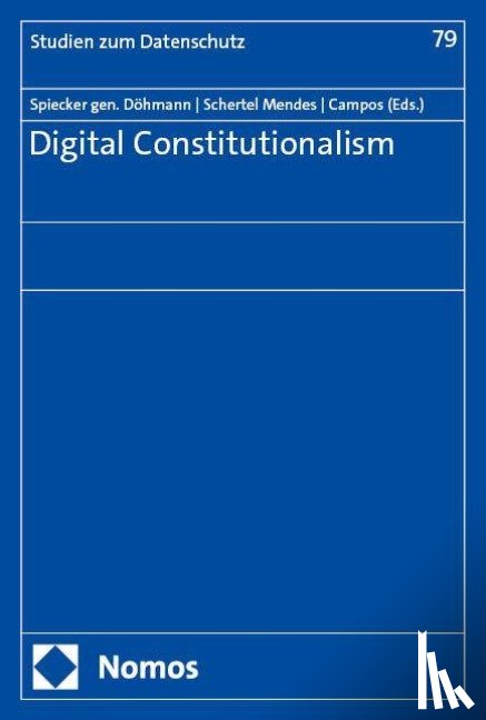  - Digital Constitutionalism