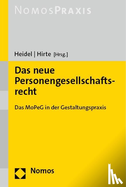  - Das neue Personengesellschaftsrecht