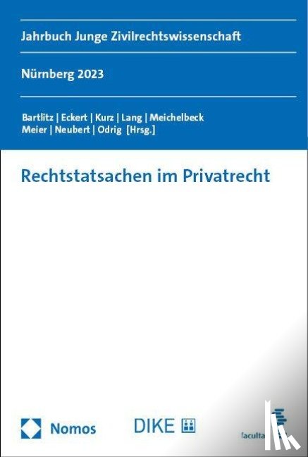  - Rechtstatsachen im Privatrecht