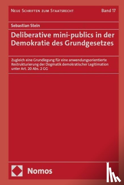 Stein, Sebastian - Deliberative mini-publics in der Demokratie des Grundgesetzes