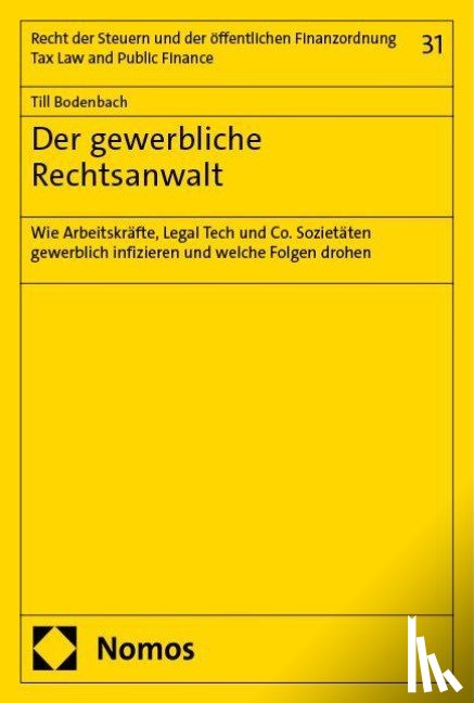 Bodenbach, Till - Der gewerbliche Rechtsanwalt