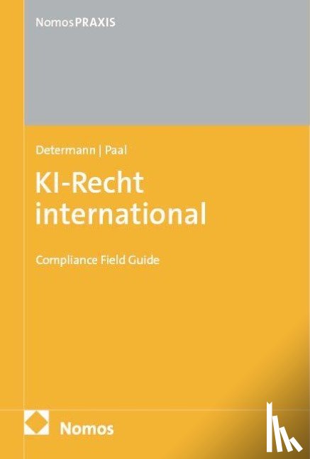 Determann, Lothar, Paal, Boris P. - KI-Recht international