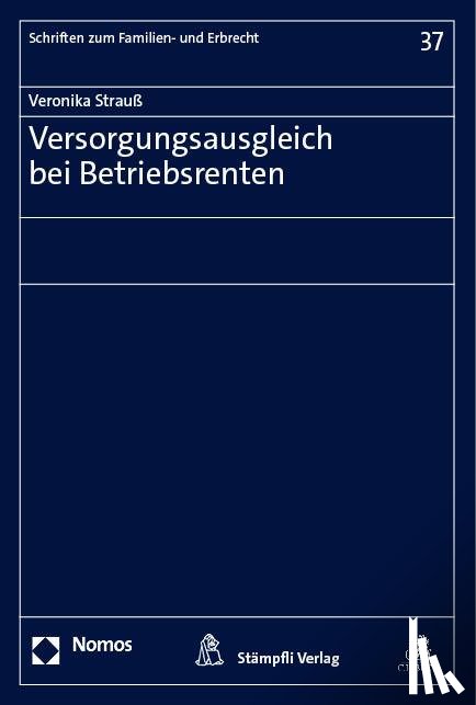 Strauß, Veronika - Versorgungsausgleich bei Betriebsrenten