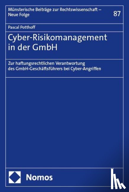Potthoff, Pascal - Cyber-Risikomanagement in der GmbH