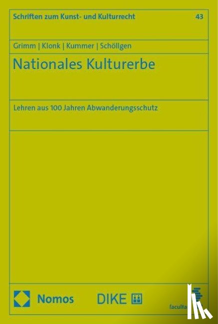 Grimm, Dieter, Klonk, Charlotte, Kummer, Nina Kathalin, Schöllgen, Theodor - Nationales Kulturerbe