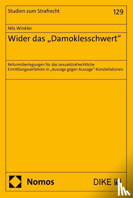 Winkler, Nils - Wider das "Damoklesschwert"
