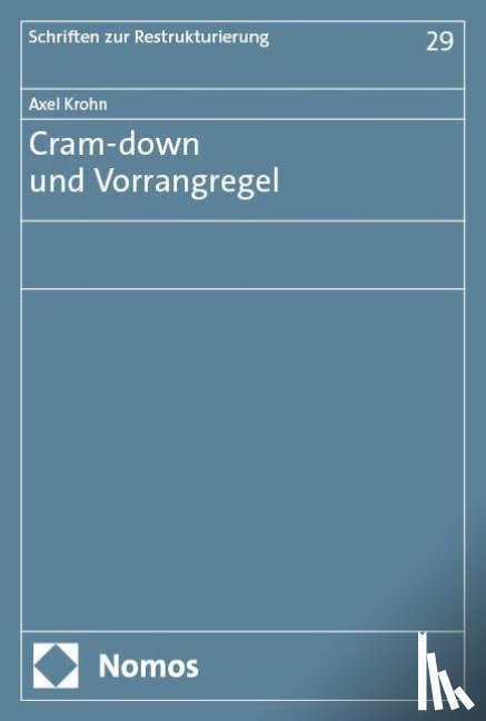 Krohn, Axel - Cram-down und Vorrangregel