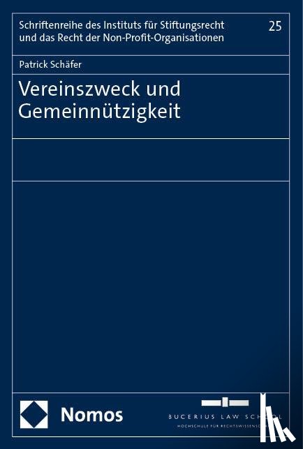 Schäfer, Patrick - Vereinszweck und Gemeinnützigkeit