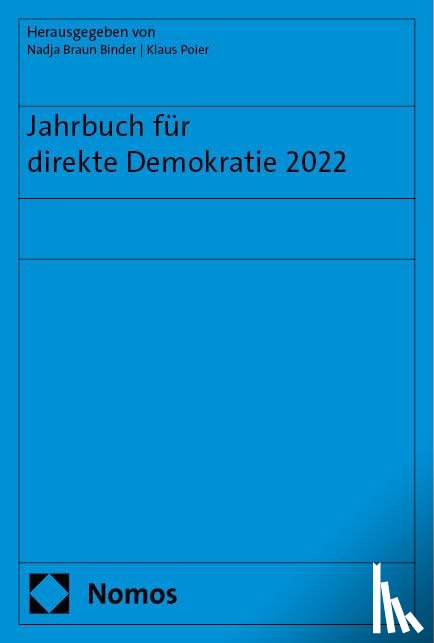  - Jahrbuch für direkte Demokratie 2022