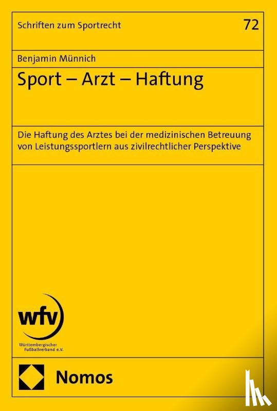Münnich, Benjamin - Sport - Arzt - Haftung