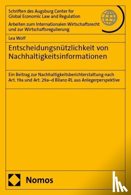 Wolf, Lea - Entscheidungsnützlichkeit von Nachhaltigkeitsinformationen