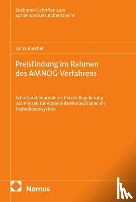 Büscher, Anna - Preisfindung im Rahmen des AMNOG-Verfahrens