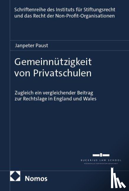 Paust, Janpeter - Gemeinnützigkeit von Privatschulen