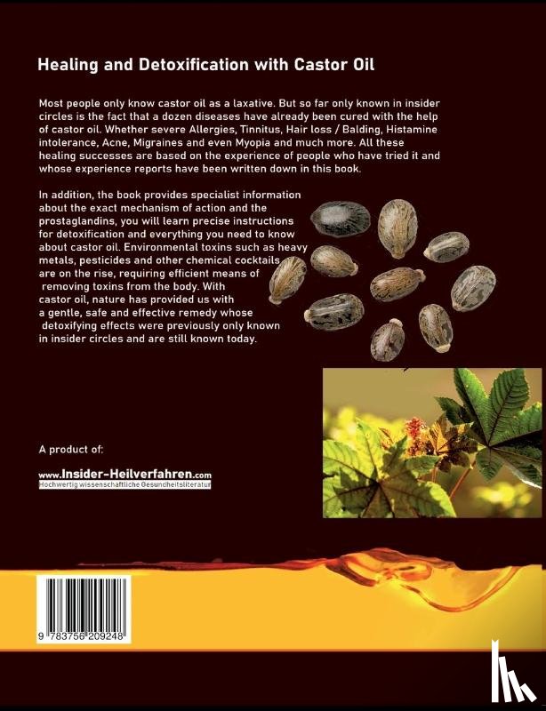 Meyer-Esch, Christian - Healing and Detoxification with Castor Oil