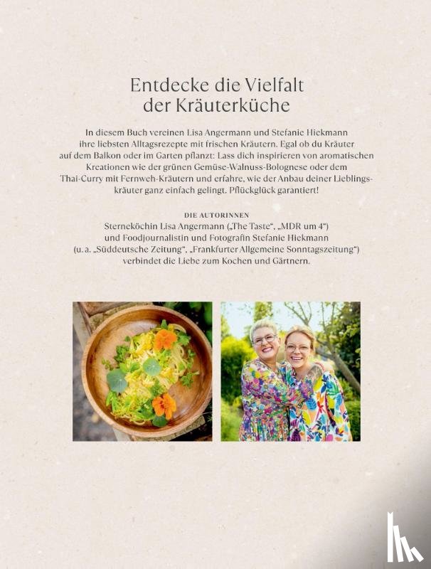 Angermann, Lisa, Hiekmann, Stefanie - Unsere kreative Kräuterküche