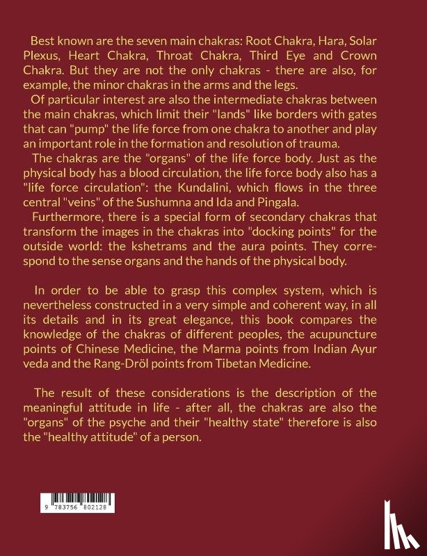 Eilenstein, Harry - The Chakra System with the Minor Chakras