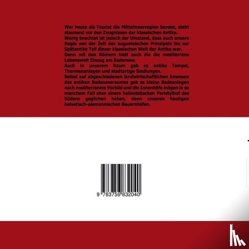 Breuer, Eric - Der Bodenseeraum in der Antike