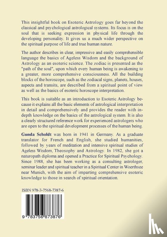 Scholdt, Gunda - Esoteric Astrology