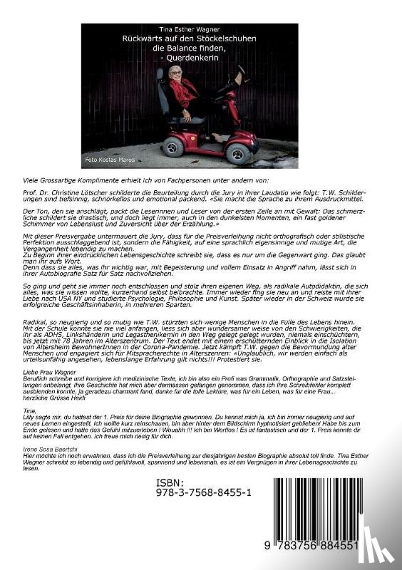 Wagner, Tina Esther - Rückwärts auf den Stöckelschuhen, die Balance finden - Querdenkerin