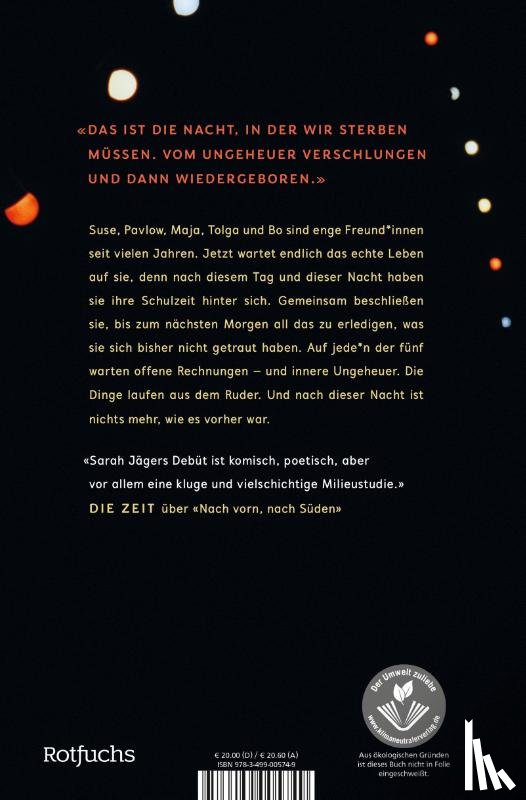 Jäger, Sarah - Die Nacht so groß wie wir