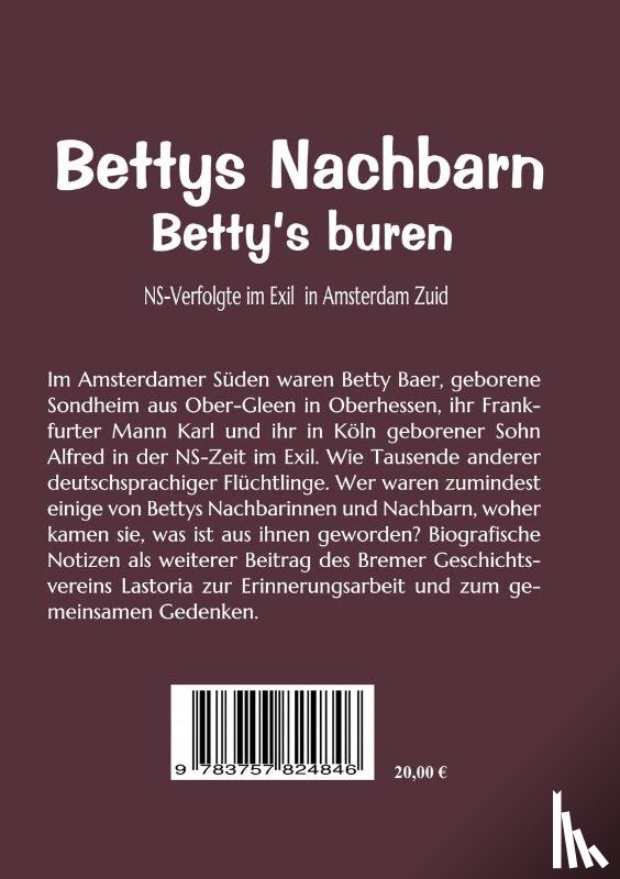 Felsing, Monika - Bettys Nachbarn - Betty's buren