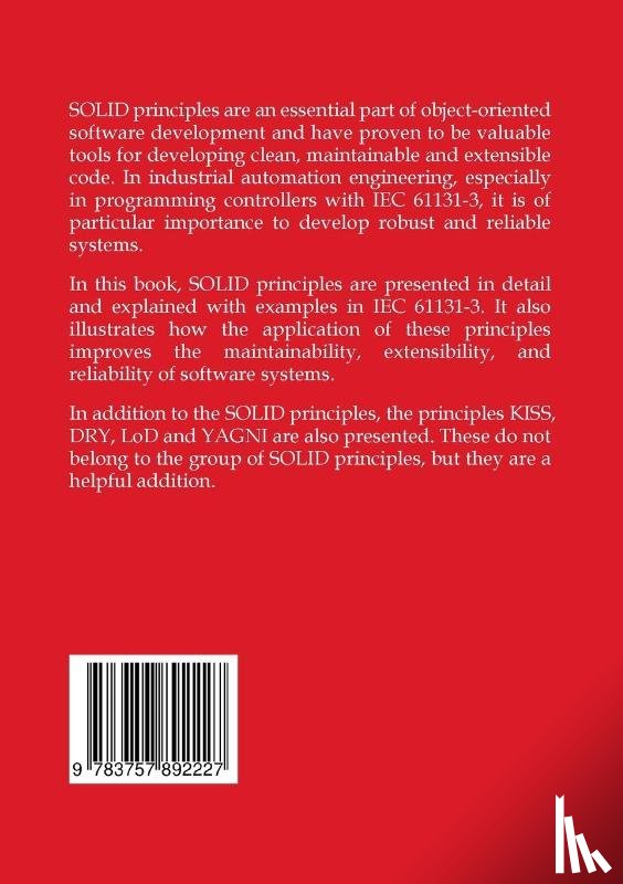 Henneken, Stefan - Use of the SOLID principles with the IEC 61131-3