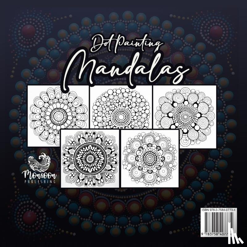 Publishing, Monsoon - Dot Painting Mandala Coloring Book for Adults