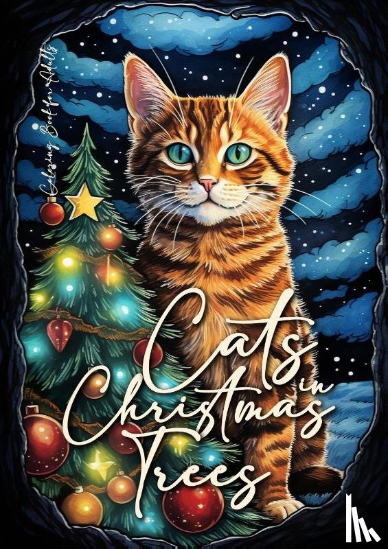 Publishing, Monsoon - Cats in Christmas Trees Coloring Book for Adults
