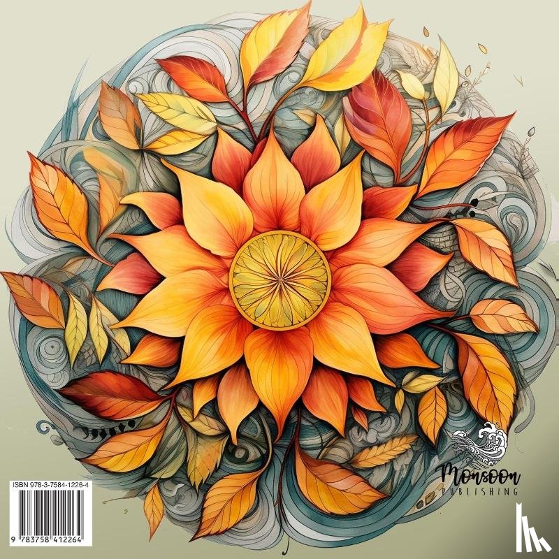 Publishing, Monsoon - Autumn Mandalas Coloring Book for Adults