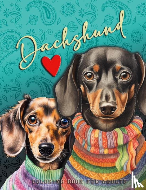 Publishing, Monsoon - Dachshund Coloring Book for Adults