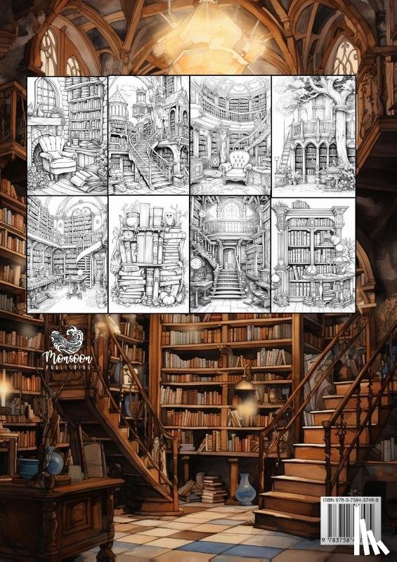Publising, Monsoon - Library Coloring Book for Adults Vol. 2