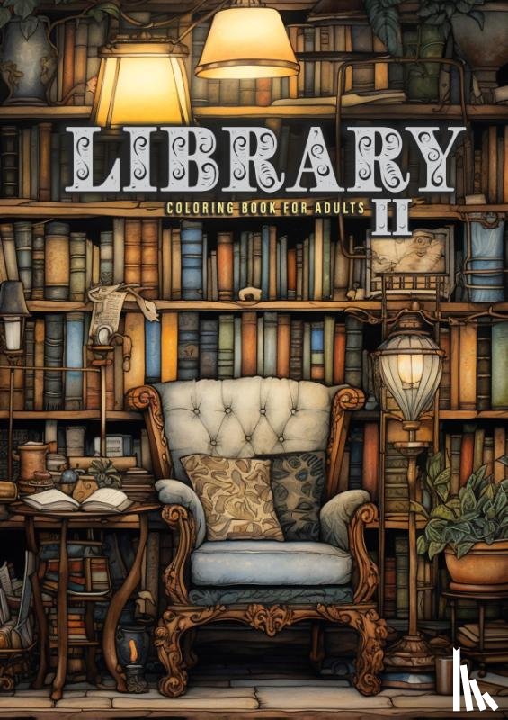 Publising, Monsoon - Library Coloring Book for Adults Vol. 2