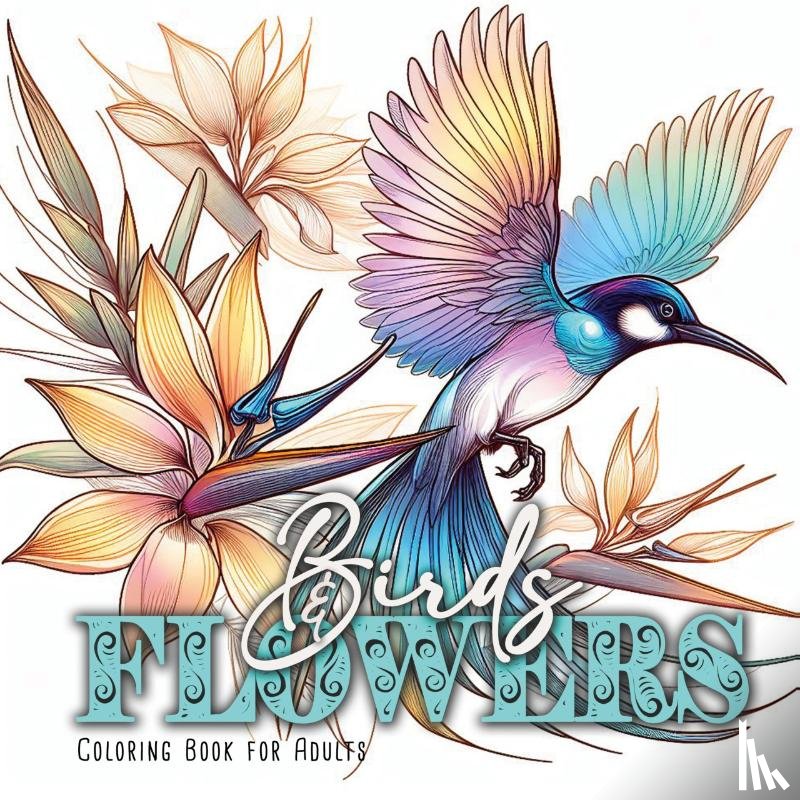Publishing, Monsoon - Birds and Flowers Coloring Book for Adults