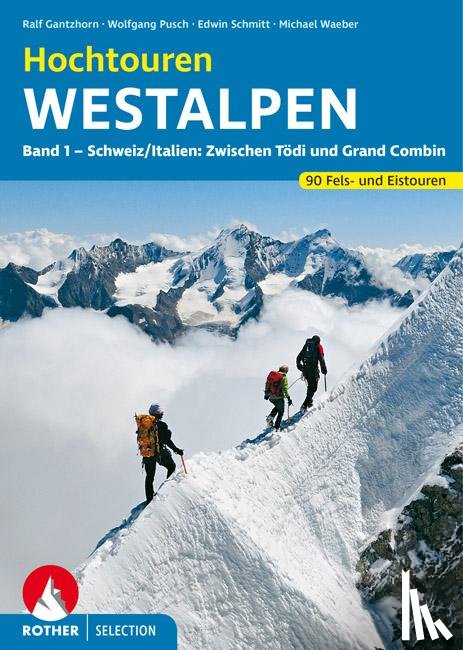 Pusch, Wolfgang, Schmitt, Edwin, Gantzhorn, Ralf, Waeber, Michael - Hochtouren Westalpen Band 1